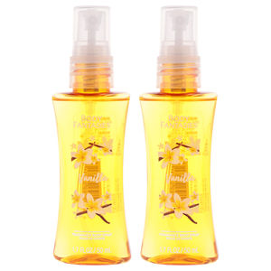Vanilla Body Spray by Body Fantasies for Women - 1.7 oz Body Spray - Pack of 2
